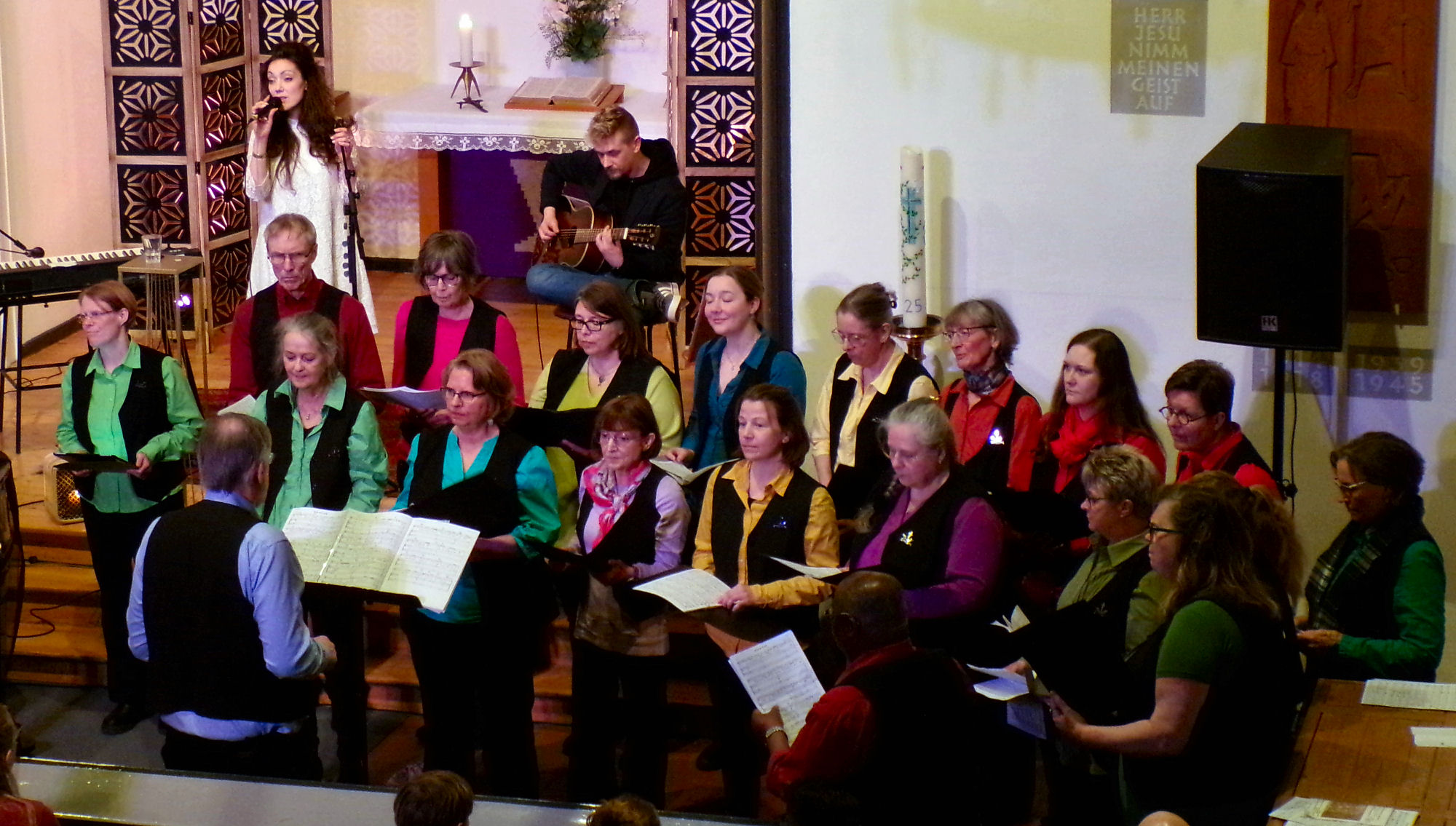 Felice mit Gospelboat