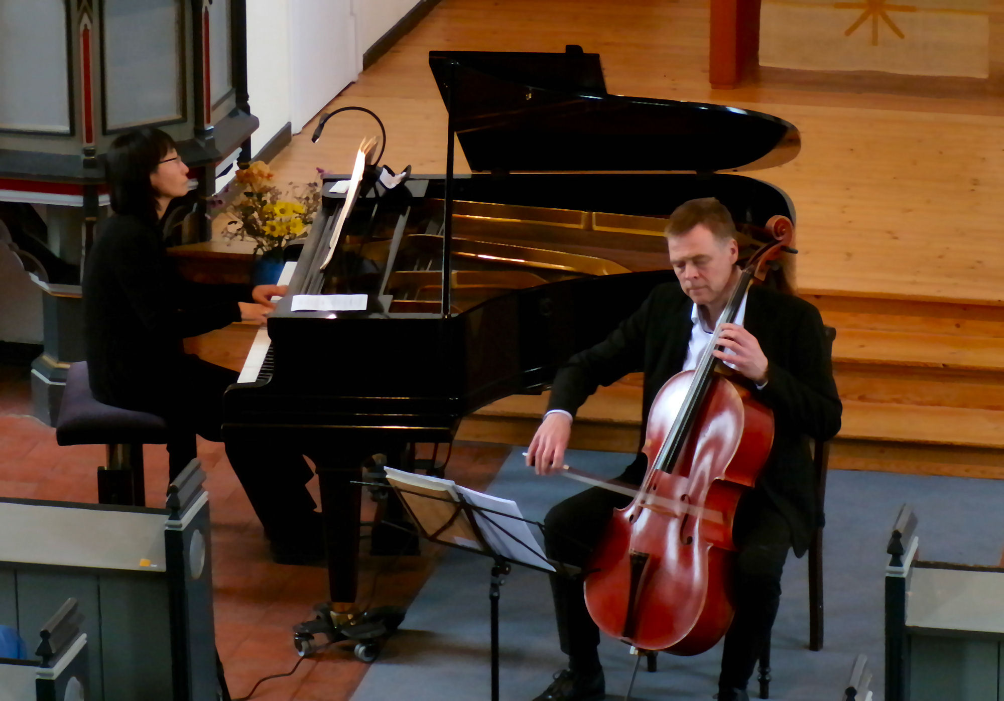 Yuko Hirose und Rolf Herbrechtsmeyer