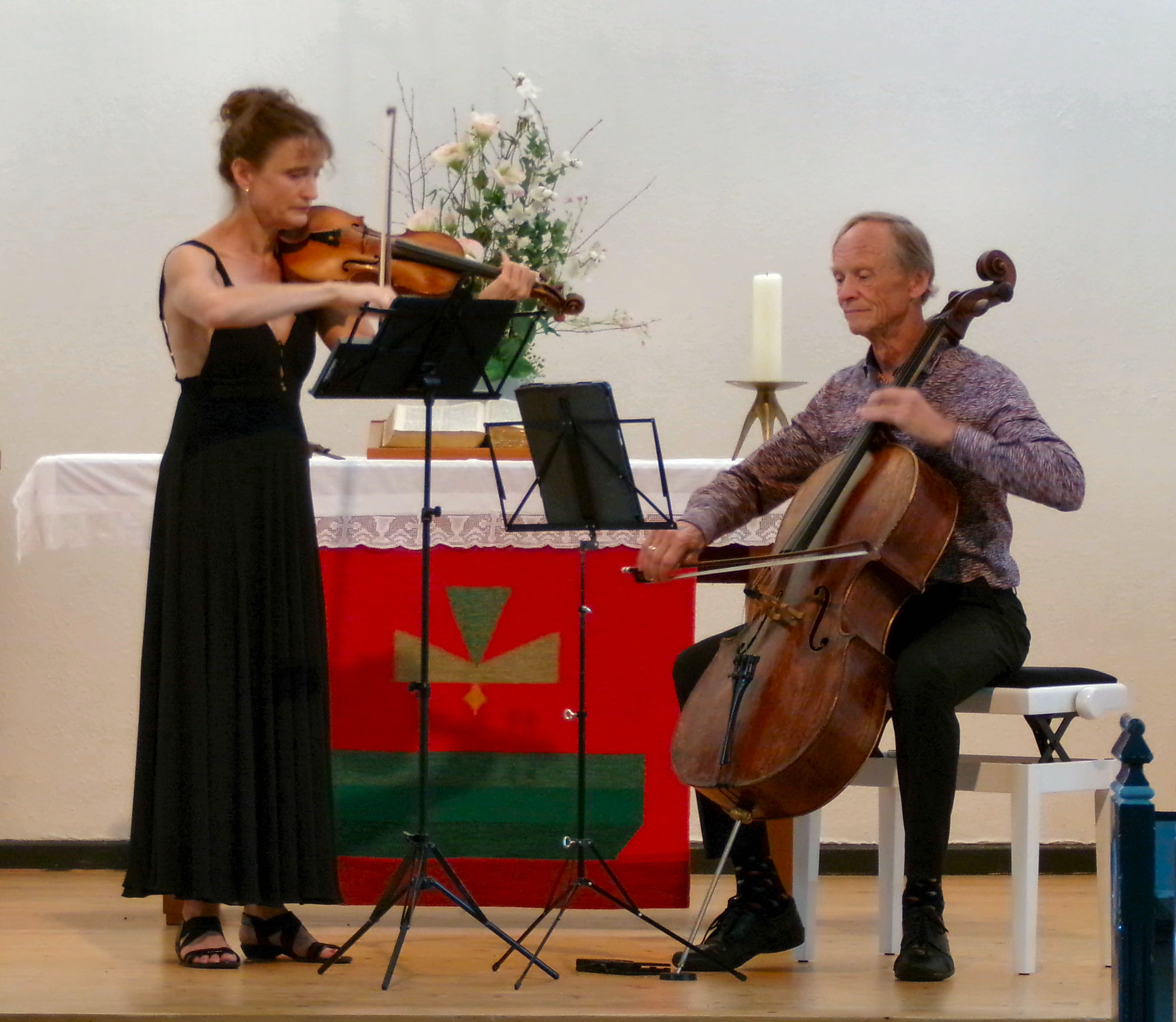 Helene Pohl und Rolf Gjelsten