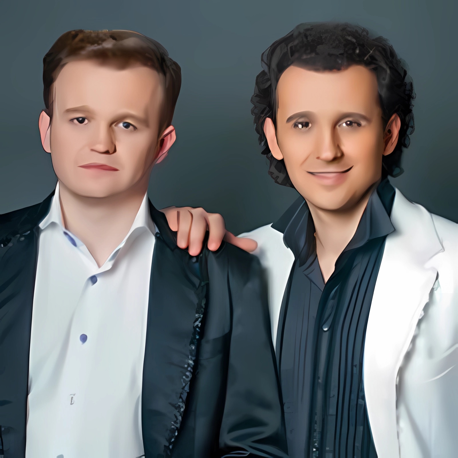 Dmytro und Nazariy Yaremchuk
